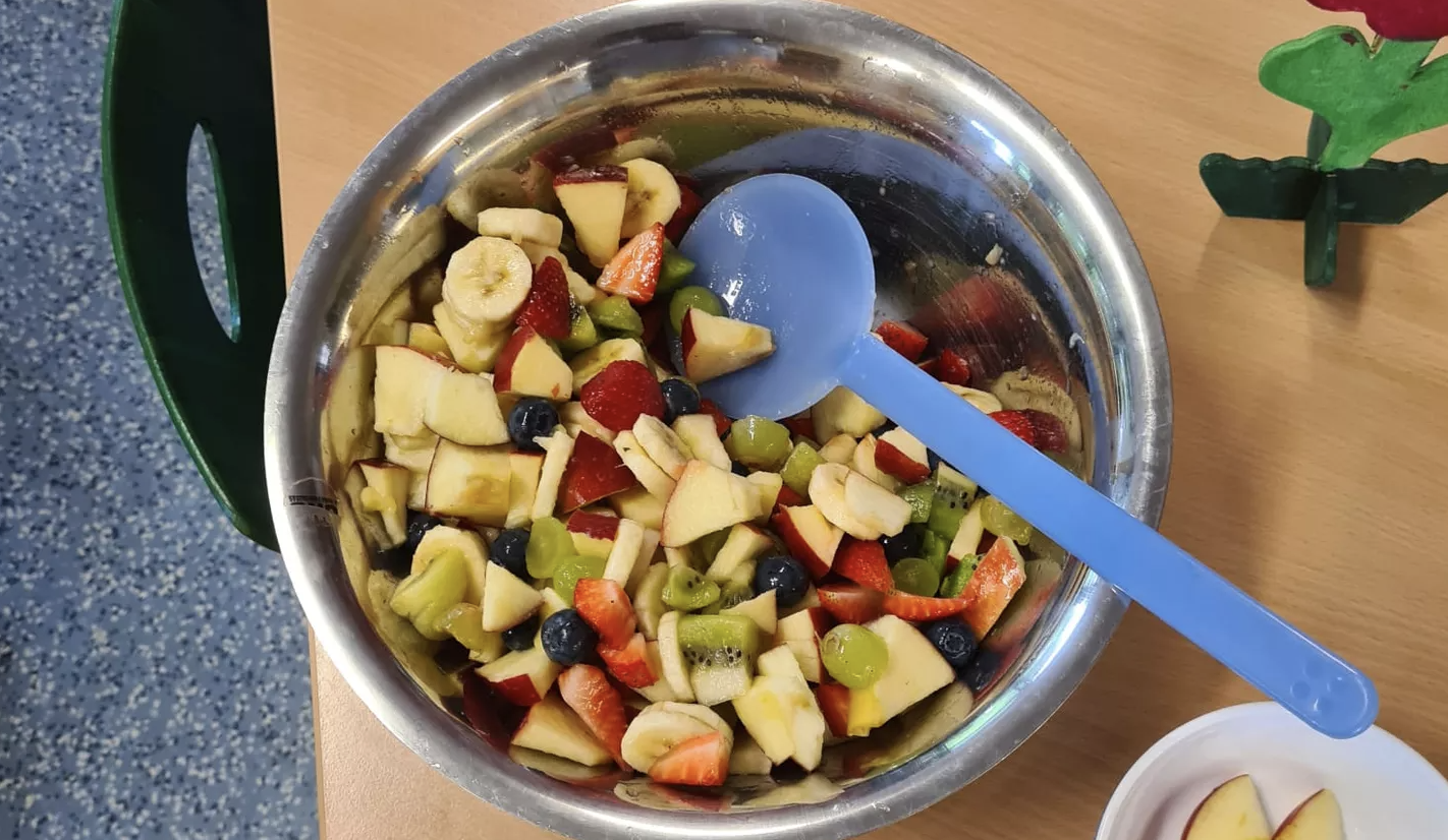 Selbstgemachter Obstsalat